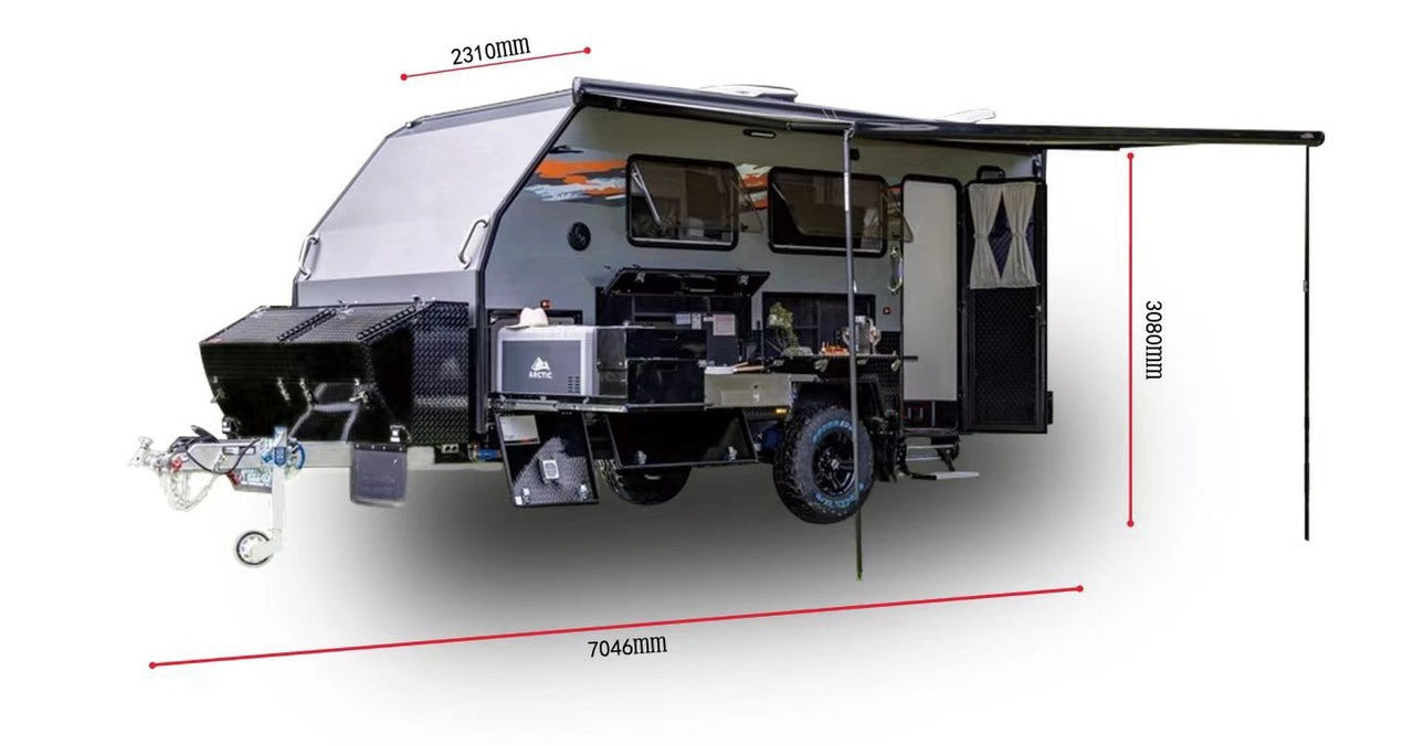 16 FT Hybrid Offroad Caravan