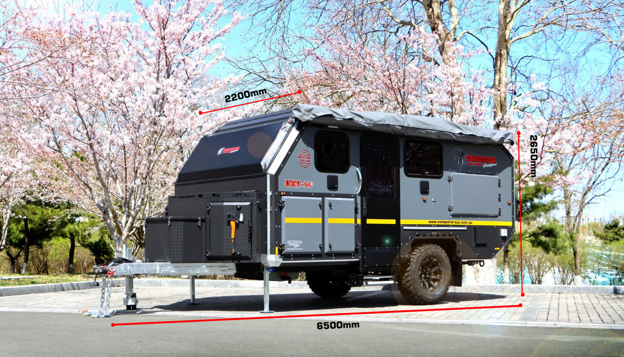 14 FT Hybrid Offroad Caravan